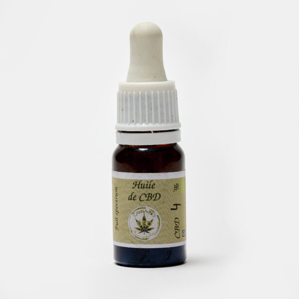 Huiles CBD 4 %